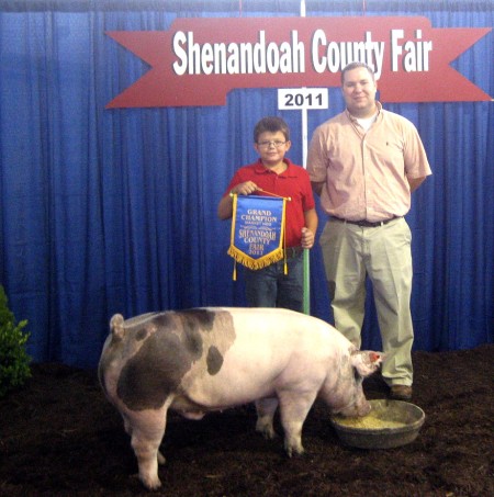 2011 Grand Champion Shenandoah County, VA