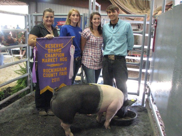 2011 Rockingham County Fair Reserve Grand Champion Market Hog